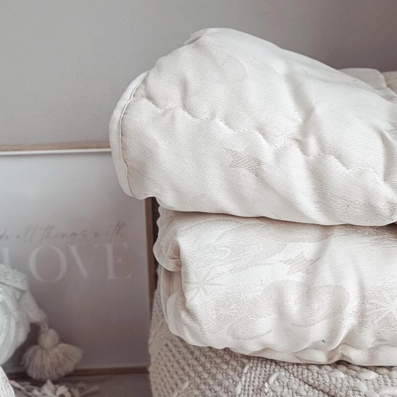 Unterbett aus Schafwolle