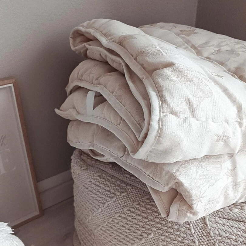 Unterbett aus Schafwolle